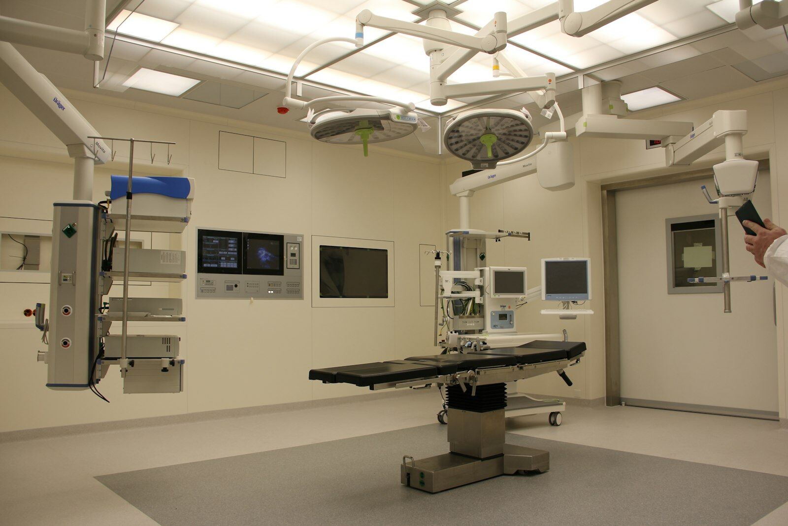 Operating theatre representing clinical workflows where documentation and patient data controls must keep pace